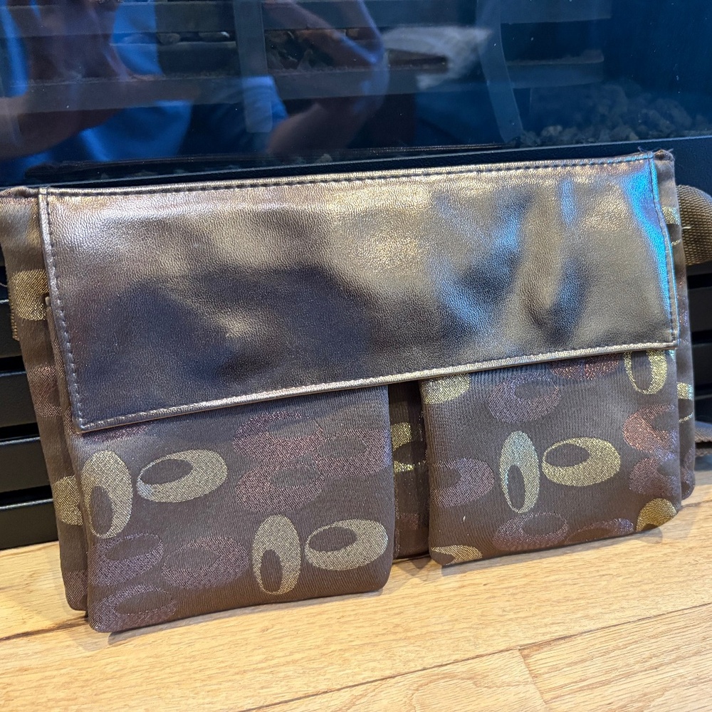 Brown belt bag